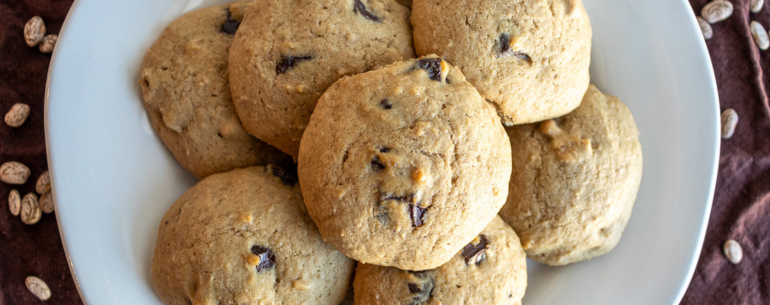 Pinto Bean Chocolate Chip Cookies