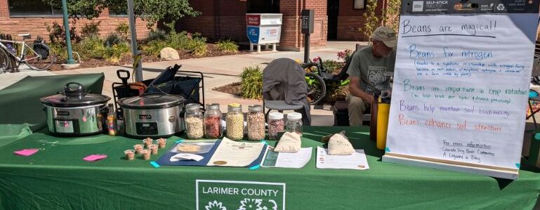 Celebrating Soil Health Day with Colorado Beans at Larimer County Farmers’ Market